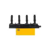 Opel Corsa E 2015-2019 Model 1.2/1.4 Benzinli Motor Ateşleme Bobini Hella - 0 - Siyah