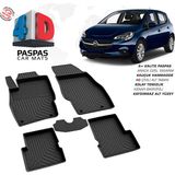 Opel Corsa E 4D Havuzlu Paspas 2015 – 2019 Model - Siyah