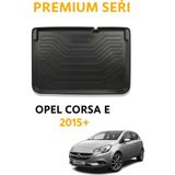 Opel Corsa E Bagaj Havuzu 2015+ 3D Bagaj Havuzu Premium - Siyah