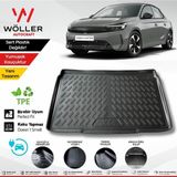 Opel Corsa E Bagaj Havuzu Elektrikli 2021 Sonrası Uyumlu 3D Wöller Ultraflex Esnek - Siyah