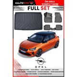 Opel Corsa Elektrikli 2021 Sonrası 4d Bagaj ve Pro Serisi Havuzlu Paspas Takımı - Siyah