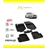 Opel Corsa F 2019 ve Üstü 4d Havuzlu Paspas - Siyah