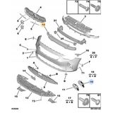 Opel Corsa F 2021- Ön Tampon Alt Deflektörü Oem No (9829531680)
