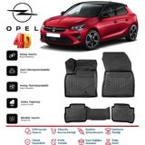 Opel Corsa F Elektirikli 2019 ve Sonrası 4.5d Premium Havuzlu Siyah Paspas Takımı Kokusuz