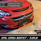 Opel Corsa Ön Tampon Eki Bodykit Karlık Lip