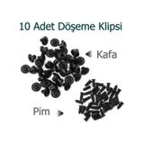 Opel Davlumbaz Klipsi Oto Klips Vidali Saglam 94530623 457901448