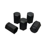 Opel için 5 adet Siyah Plastik Bijon Kapağı 6006066 32.80 mm 17mm