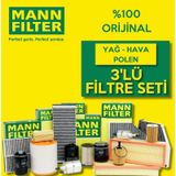Opel Insignia 1.4 Turbo Mann-Filter Filtre Bakım Seti 2008-2015 3 553118483