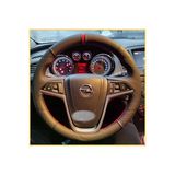 Opel Insignia 2013-2016 Araca Özel Direksiyon Kılıfı Nokta Düz Yüzük (Derili Olan Araçlara Uygundur)
