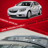 Opel Insignia Bagaj Üstü Yarasa Spoiler Bagaj Çıtası Piano Black
