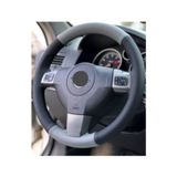 Opel İnsignia İki Renkli Dikmeli Direksiyon Kılıfı GRİ-SİYAH