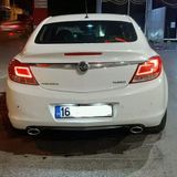Opel Insignia Led Plaka Aydınlatma Seti Led Ampul Beyaz FEMEX T10
