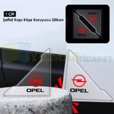 Opel Logo Kapı Kenar Köşe Koruyucu Çarpma Çizilme Önleyici 1 Çift