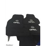 OPEL Logolu FÜME Halı Paspas Çift Kat