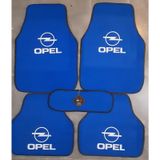 Opel Logolu Mavi Halı Paspas Çift Kat