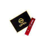 Opel Logolu Torpido Üstü Kaydırmaz Ped & Tampon Çeki İpi - İkili Araç Aksesuar Set
