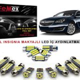 Opel Makyajlı İnsignia Led İç Aydınlatma Ampul Seti Femex Parlak Beyaz