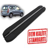 Opel Markasının Combo ''Kısa Şase'' Aracının 2019 2025 Araca Özel Nevada Siyah Yan Basamak