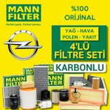Opel Mokka 1.6 Cdti Mann-filter Filtre Bakım Seti 2015-2017