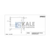 Opel Motor Su Radyator (Brazıng) Astra F Klima Harıc X14xe X16xel - Kale 370800