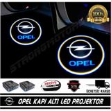 Opel Pilli Yapıştırmalı Kapı Altı Led Hayalet Logo (2 Adet)