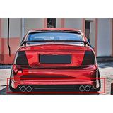 Opel Vectra B Kasa Çift Çıkış Arka Tampon Eki Fiberglass Boyasız