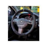 Opel Vectra C Kasa Uyumlu Dikmeli Direksiyon Kılıfı Noktalı-alkantara Gri Yüzüklü ( 38cm×10.5cm )