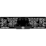 Opelastra2 Adet Pleksi Plakalık