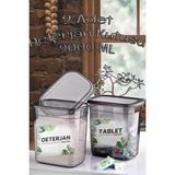 Open Home 2 Adet Detarjan Kutusu 2000 ml