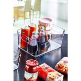Open Home Concept 7 Lt Clear Buzdolabı & Dolap Içi Düzenleyici Organizer 30,5x21,5x12,5 Cm