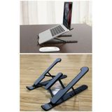 Open Home Concept Plastik Yükseklik Ayarlı Laptop Standı Siyah