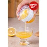 Open Home Concept Pratik Narenciye Sıkacağı – Limon Portakal Nar Sıkacağı Ölçekli Hazneli El Tipi Sıkacak