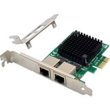 Open Smart 2 Port Intel 82571eb-t2 1gbe Pcıe X1 Ethernet Kart - Ops7279nt