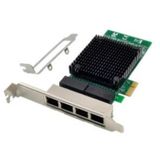 Open Smart OPS7297NT 4 Port Intel 82571EB-T4 1Gbe PCIe X1 Ethernet Kartı