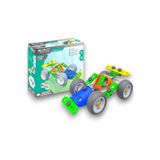 Open Toys 58 Parça Tak-Sök Go-Kart Arabası Block Yapı Seti