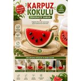 OpenCity Karpuz Dekoratif Kokulu Sabun Banyo Salon Ofis Dekoru Ortam Kokusu Dekoratif Obje 10x6 cm Yaz Teması