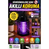 OpenCity Şarjlı UV Sivrisinek Öldürücü Lamba Type-C Elektrikli Sinek Kapanı Masaüstü Duvara Asılabilir