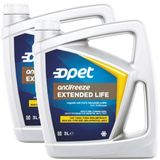 Opet Xtended Life Konsantre Antifriz 3 Litre - Kirmizi Antifriz (2 Adet)