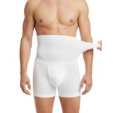 Opex Bel ve Göbek Korse Boxer – Yüksek Bel, Karın Toparlayıcı ve Sıkılaştırıcı, Korse Bokser (Beyaz, S)