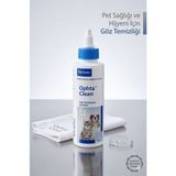 ophta clean kedi ve köpekler ıçin göz temizleme solüsyonu 125ml