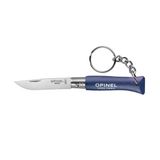 Opinel N°04 Gürgen Saplı Inox Anahtarlık Çakı Mavi