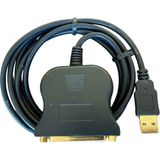 Opoint USB / 25PIN Paralel Port Yazıcı Kablosu - Siyah