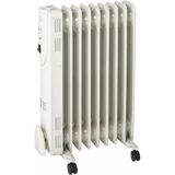 Opp 9 Dilim Yağlı Radyatör 2000 W Termostat Kontrollü 3 Isı Ayarı ile Krem Renk
