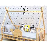 Oppipo Ahşap Montessori Karyola - Masif Ahşap Karyola - Montessori Çocuk ve Bebek Yatak - 70 x 130 cm