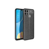 Oppo A15 / A15S Kılıf Niss Deri Görünümlü Silikon Kapak + Ekran Koruma 4392