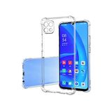 Oppo A15 ile Uyumlu Kapak Kamera Korumalı Antişok Airbag Köşe Korumalı Silikon Şeffaf Kılıf