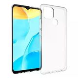Oppo A15 Kılıf 0.2 Mm Ultra İnce Şeffaf Silikon Kapak