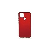 Oppo A15 Kılıf Esnek ve Soft Silikon Kapak Lupsy Kapak - Red