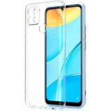 Oppo A15 Kılıf Şeffaf Ince Esnek Silikon Kılıf Zipax-Süper