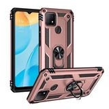 Oppo A15 Kılıf Zore Vega Yüzüklü Standlı Zırh Kılıf